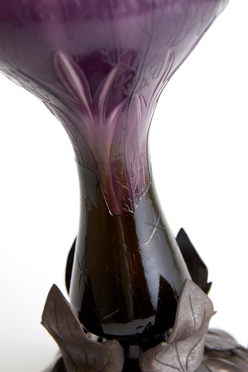 エミール・ガレ　天井灯