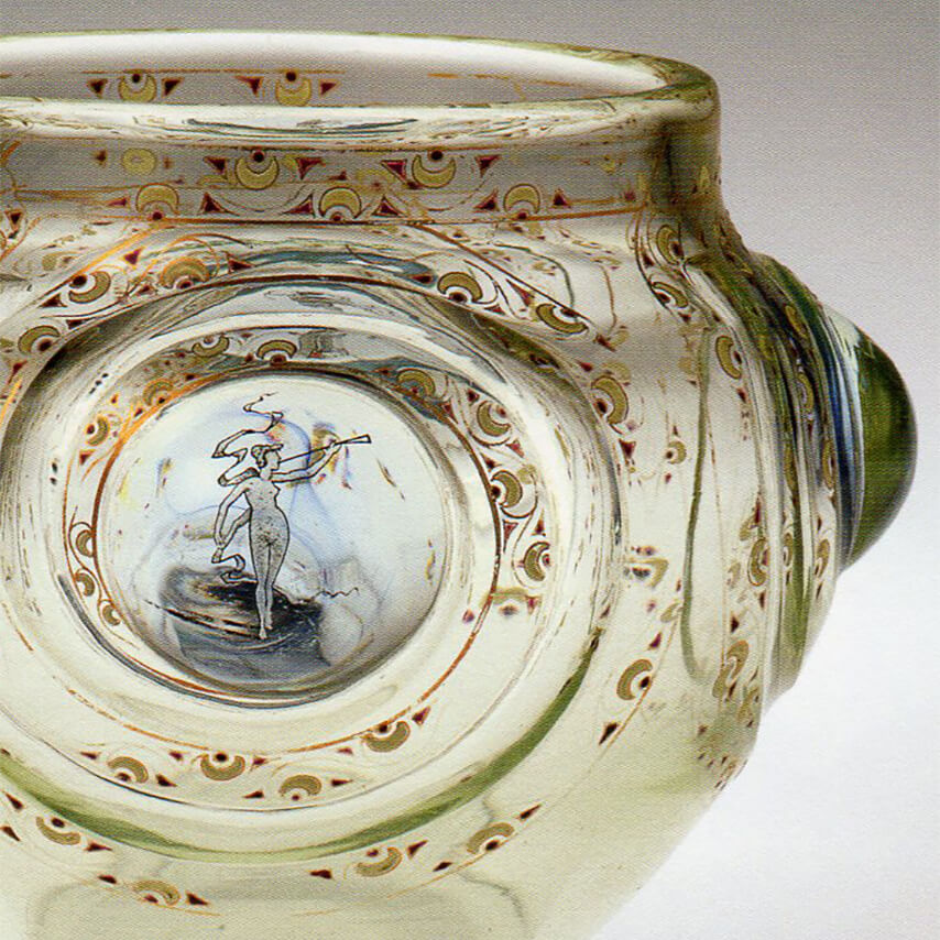 2002年アングラドン美術館「エミール・ガレ展」図録（本品収録）